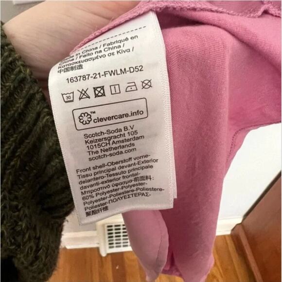 Scotch and Soda Mauve Pink Tank Top - Picture 7 of 8